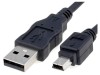 Cablu Goobay USB 2.0 A la B Mini, 3m, Negru, Cablu de Date