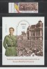 ROMANIA 2025 - INCHEIEREA CELUI DE-AL DOILEA RAZBOI MONDIAL-80 ANI - Serie 1 timbru + Colita LP.2514; 2514a MNH**, Nestampilat