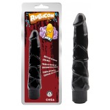 Vibrator Negru Dubla Densitate, Ignite, [ 21,5 cm x 4,5 cm ]#
