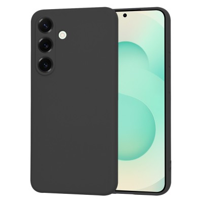 Husa silicon Samsung Galaxy S25 Plus Techsuit SoftFlex, negru foto
