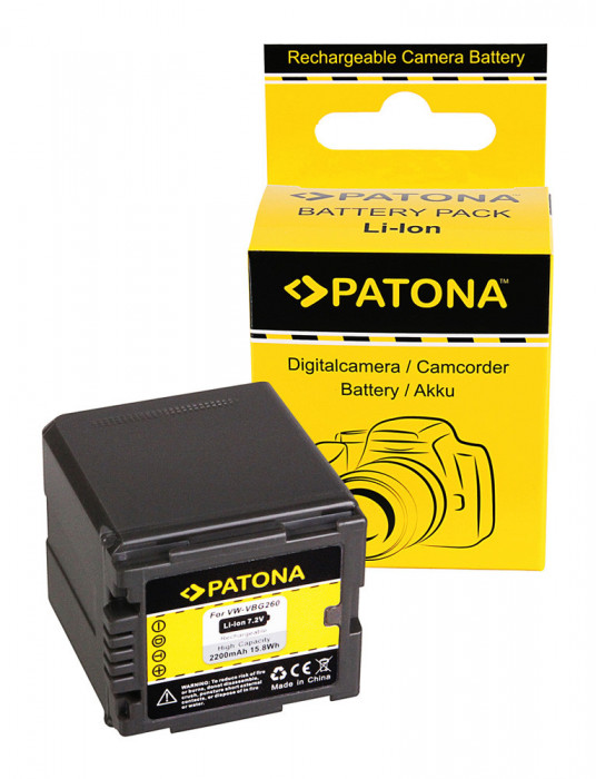 Acumulator tip Panasonic VW-VBG260 2200mAh Patona - 1152