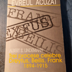 Evreul acuzat trei procese celebre Dreyfus Beilis Frank Albert Lindemann