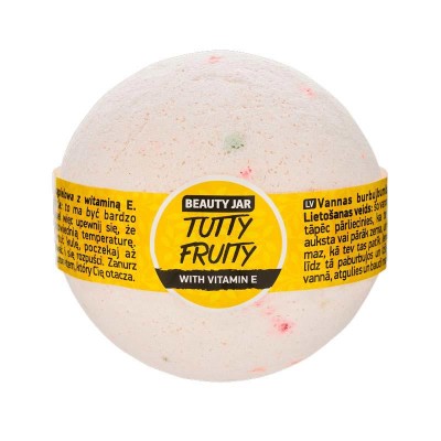 Bila de Baie cu Vitamina E si Parfum de Mandarina Tutty Fruity 150 grame Beauty Jar foto