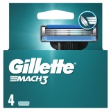 Set rezerve aparat de ras Mach 3, 4 bucati, Gillette