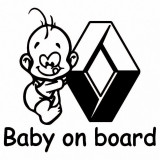 Baby on board Renault