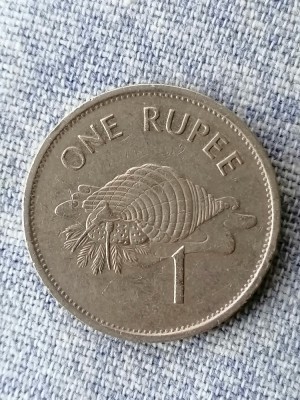 MONEDA - 1 RUPEE 1997 -SEYCHELLES foto