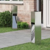 vidaXL Lampa de parcurs LED solar 2 pcs Galvanizat Galvanizat 879721