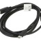Cablu USB 2.0 USB B la USB C aurit 1,8m negru