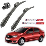 Cumpara ieftin Ștergătoare Dacia Logan II Sedan (2012&ndash;2020) &ndash; Set față Flat
