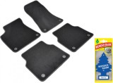 Covorase auto din mocheta Umbrella pentru Audi A8 III [D4] (2010-2017) + Odorizant Auto Bradut Wunder-Baum New Car