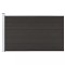 vidaXL Set de panouri de gard, negru, 175x105 cm, WPC 148976