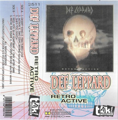 Casetă audio Def Leppard &amp;ndash; Retro Active foto