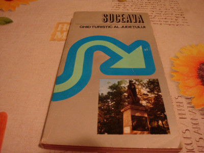 Ghid turistic - Suceava- 1979 - cu harta foto