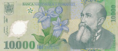 BANCNOTA 10000 LEI ZECE MII 003A24 foto