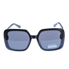 Ochelari de soare polarizati negri si lentile patrate