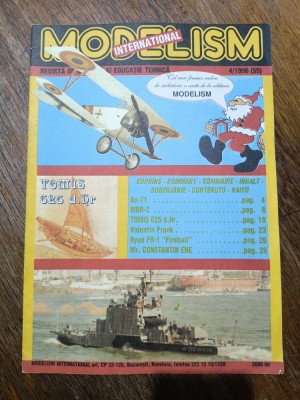 Revista Modelism nr. 4 / 1996 / C rev M1 foto