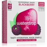 Waterdrop Microdrink băutură cu vitamine aroma Snow &ndash;⁠⁠⁠⁠⁠⁠ Blackberry 12 buc