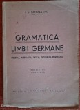Gramatica limbii germane - I.V.Patrascanu (1947)