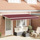 VidaXL Fabric de &Icirc;nlocuire a Marchizei pentru Cadru de 4x2 m Bordo