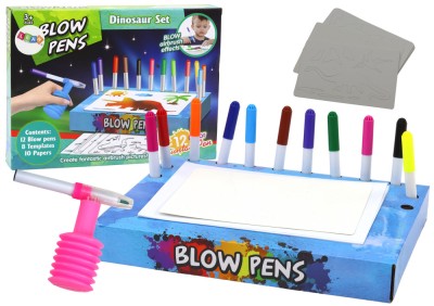 Set creativ pentru copii, dinozauri, multicolor, Lean 19611 foto
