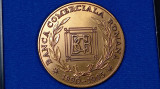 BCR - MEDALIE COLEMORATIVA - 5 ANI DE LA INFIINTARE -1990 - 1995 CUTIE ORIGINALA