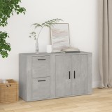 VidaXL Servantă, gri beton, 100x33x59,5 cm, lemn prelucrat