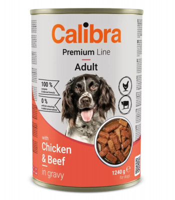 Calibra Dog Premium Adult with Chicken &amp;amp;amp; Beef 1240 g foto