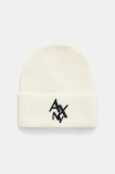Armani Exchange căciulă culoarea alb, XM001531 AF16950