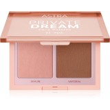 Astra Make-up Private Dream Palette Blush and Bronzer autobronzant și blusher culoare 02 posh 7 g