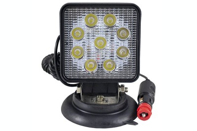 PROIECTOR DE LUCRU CU LED. PATRAT. LUMINA CONCENTRATA. BAZA MAGNETICA JBM 94804 foto