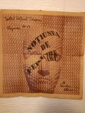 Caiet program afiș Noțiunea de fericire, de Dumitru Solomon, Teatrul Național Timișoara, stagiunea `86-`87