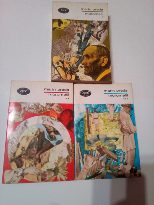 MOROMETII ~ MARIN PREDA ( 3 Vol. )