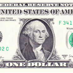 Bancnota Statele Unite ale Americii 1 Dolar 2017A - PNew UNC ( F = Atlanta )