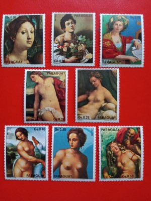PARAGUAY, PICTURI - SERIE COMPLETĂ MNH foto