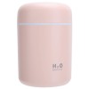 Mini Umidificator, Difuser, Model Premium cu 2 Moduri de Functionare a Luminilor si a timpului de Functionare, Aromaterapie, Roz, CBD CORAL BEST DEALS