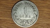 Italia - moneda colectie istorica argint 835 - 1 lira 1863 MBN - Victor Emmanuel II - f frumoasa !, Europa