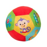 Jucarie Minge zornaitoare, Textil, 12 cm, ATU-083940, Multicolor, Oem