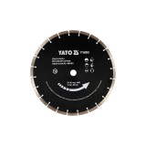 YATO Disc diamantat beton, 350x25.4 mm, ud/uscat