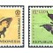 Indonesia 1963 - Fluturi, serie neuzata