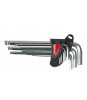 Set 9 chei imbus CR-V sferice lungi Proline, 1.5-10mm, utilizare inclinata