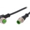 Cablu de Conectare M12 4P 2m 250V 4A PUR IP67