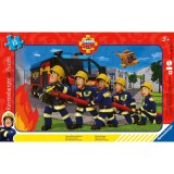 Ravensburger - Puzzle tip rama pompierul Sam 15 piese