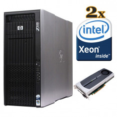 Workstation HP Z800 2xIntel Xeon Hexa Core X5670,64 GB DDR3 ,nVidia Quadro 6000 foto