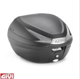 Cutie portbagaj (topcase) Givi model Monolock B330NT culoare: negru/gri (volum: 33 litri) &ndash; include placa de montaj