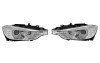 Set faruri tuning BMW 3/3 GT, 01.2012-2015, cu LED indicator; cu daytime running light; H9; electrical; crom, transparent; Tuning; halogen,
