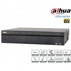 NVR Dahua, 12 MP, NVR608-32-4KS2, 32 canale, 4K SafetyGuard Surveillance foto