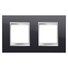 Rama Ornament 2P LUX Gewiss Chorus negru GW16223TN