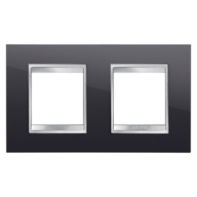 Rama Ornament 2P LUX Gewiss Chorus negru GW16223TN foto
