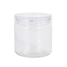 Set 6x Pahar cu capac acrilic, 600 ml