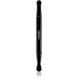 Chanel Pinceau Duo Paupi&egrave;res R&eacute;tractable N&deg;200 pensula pentru fard de ochi pentru călătorii 1 buc